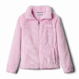 Columbia Fire Side™ Sherpa Full Zip Jacka Flickor Rosa (MJTUE2768)